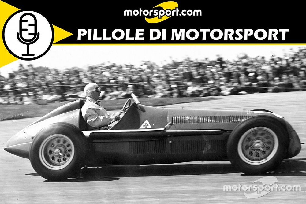 Cover Podcast "Pillole di Motorsport": Giuseppe Farina