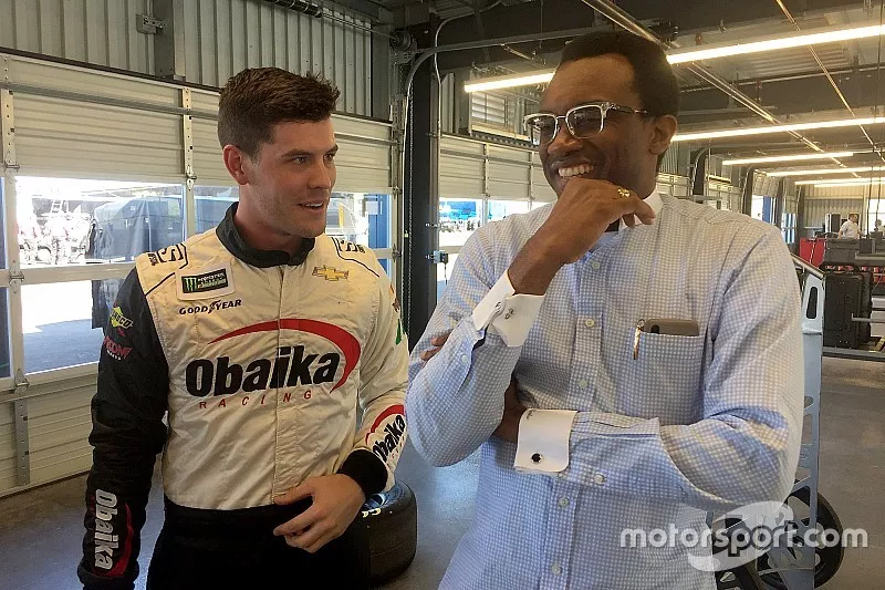 Tanner Berryhill and Cup team owner Victor Obaika
