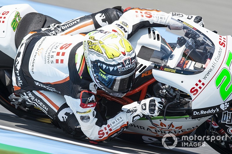 Moto2日本FP2|セッション後半は雨。レクオナ最速。長島7番手
