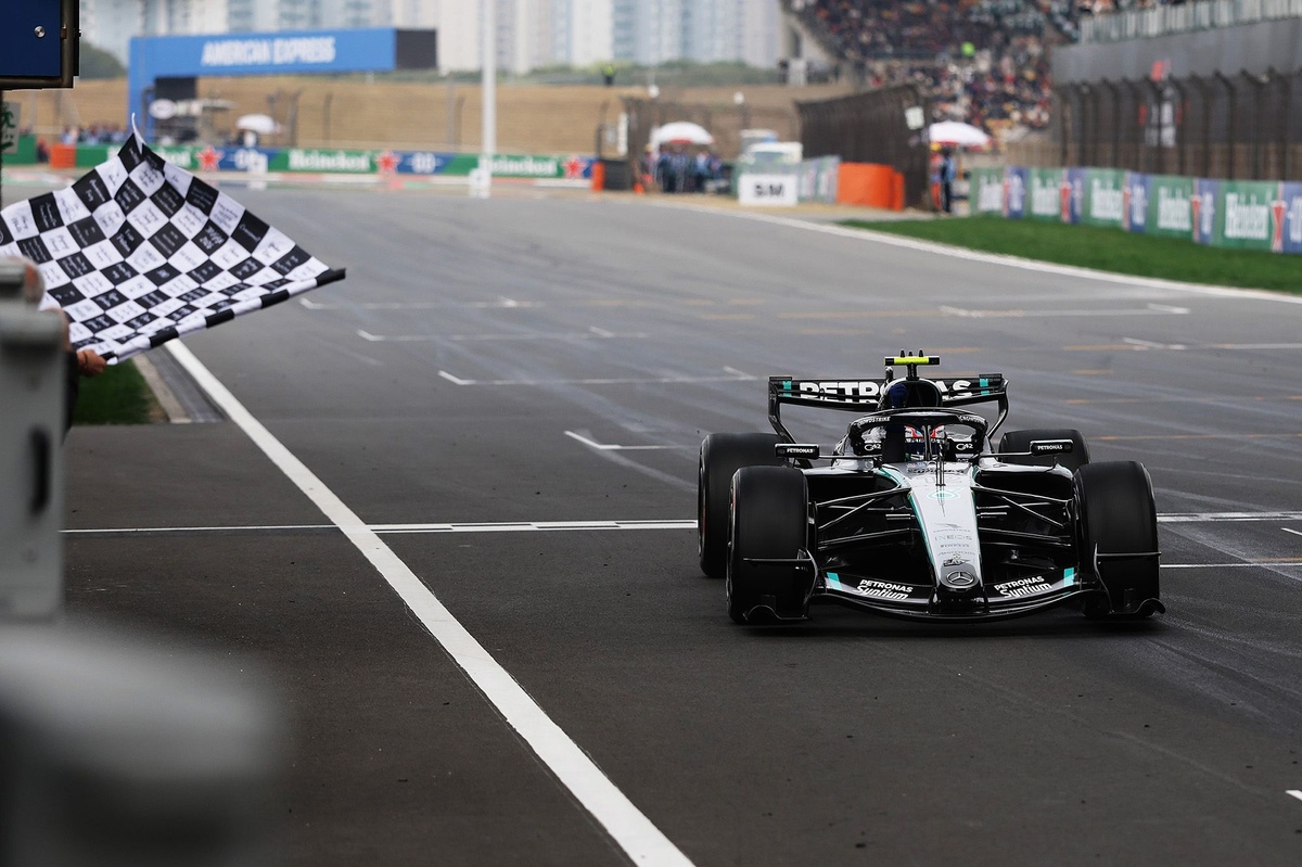 F1 Chinese GP: Kimi Antonelli takes maiden win as Lewis Hamilton scores first Ferrari podium