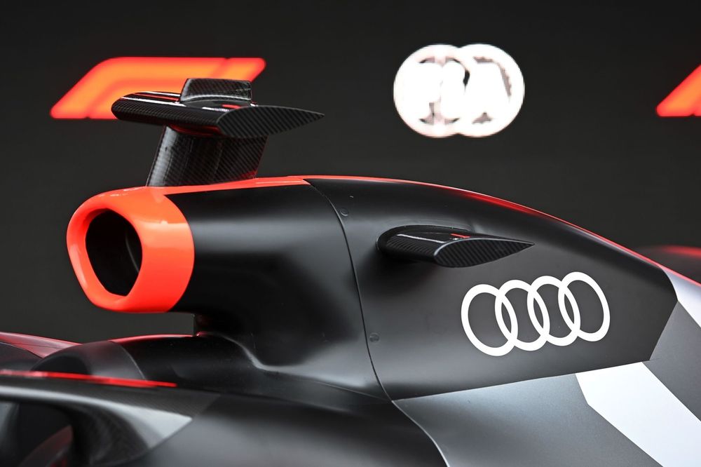 The new Audi Sport F1 concept car