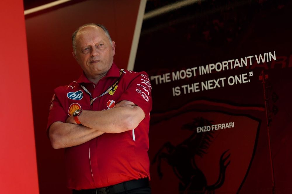 Frederic Vasseur, Team Principal and General Manager, Scuderia Ferrari