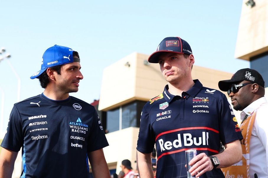 Max Verstappen, Red Bull Racing, Carlos Sainz, Williams, Gabriel Bortoleto, Sauber