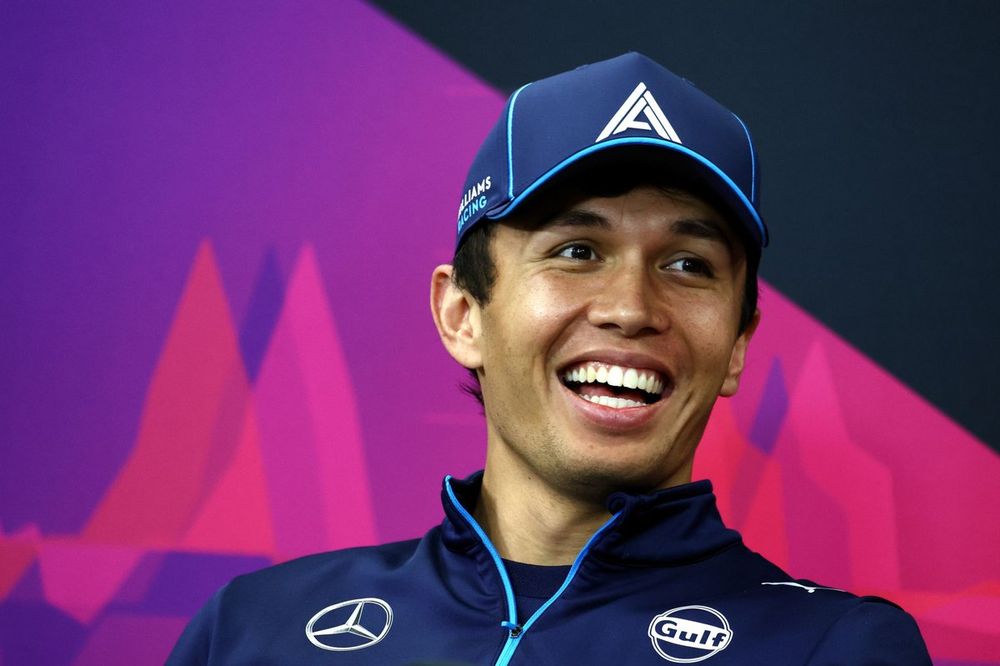 Press Conference, Alex Albon, Williams Racing 