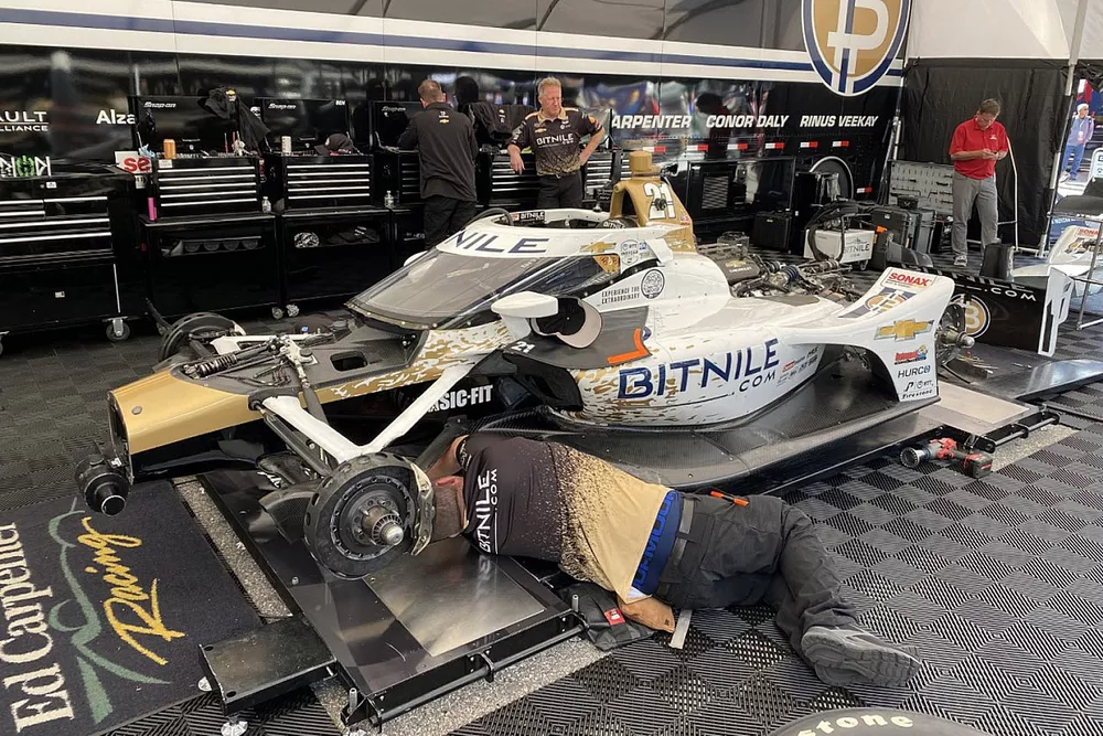 Ed Carpenter Racing car detail
