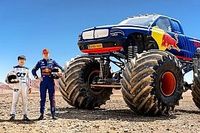 V&iacute;deo: Verstappen y Tsunoda se enfrentan en un Monster Truck