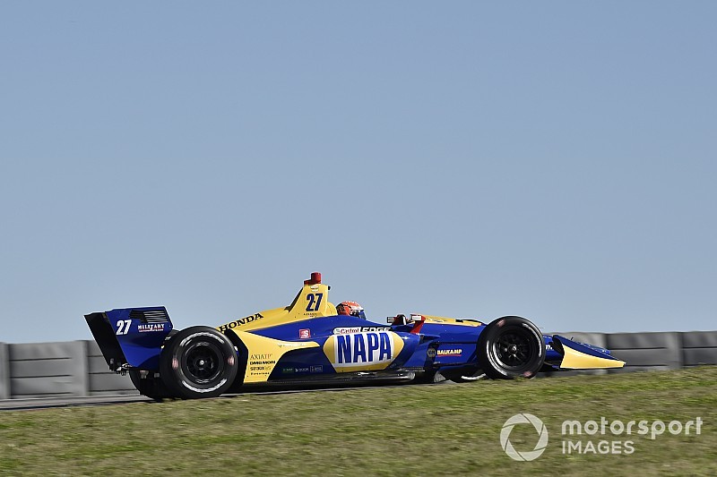 Rossi deposes Herta in IndyCar Spring Training final session