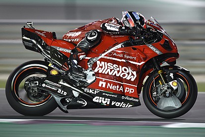 FP4 MotoGP Qatar: Petrucci tercepat, Marquez tersungkur