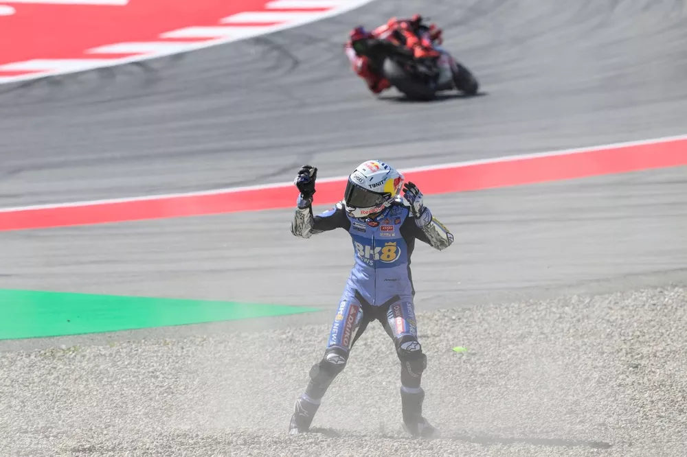 Alex M&aacute;rquez, Gresini Racing crash