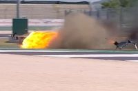 VIDEO: Lamborghini se incendia tras brutal accidente en el GT World Challenge