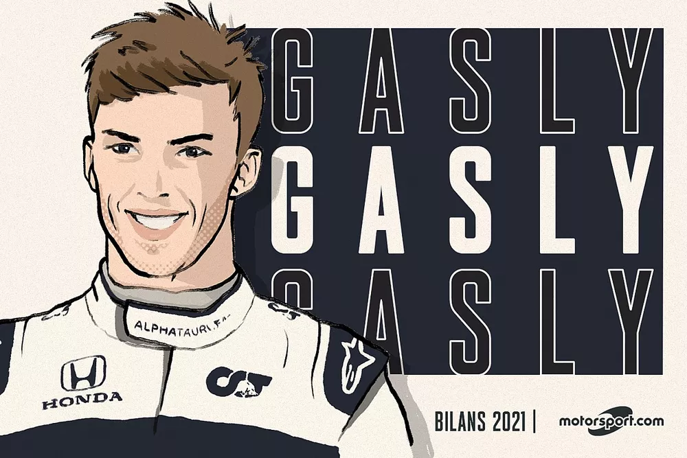 Bilan de saison 2021 de Pierre Gasly