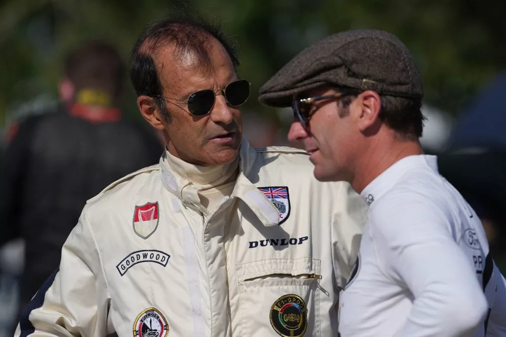 Emanuele Pirro and Romain Dumas