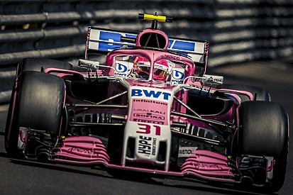Ocon son turlarda fren sorunu yaşamış