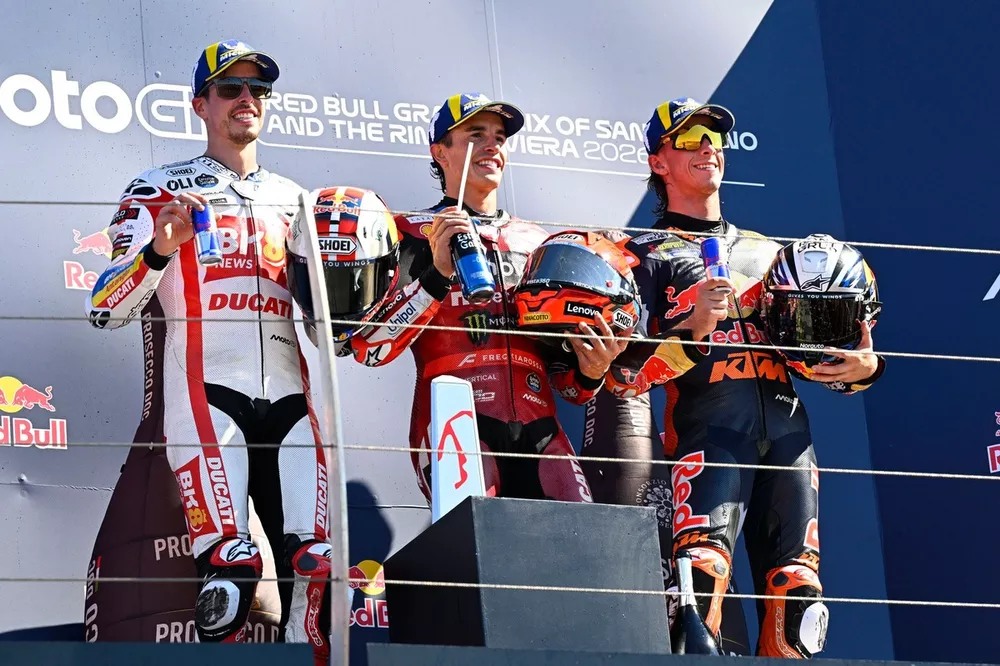 Pedro Acosta, Red Bull KTM Factory Racing, Alex Marquez, Gresini Racing, Marc Marquez, Ducati Team