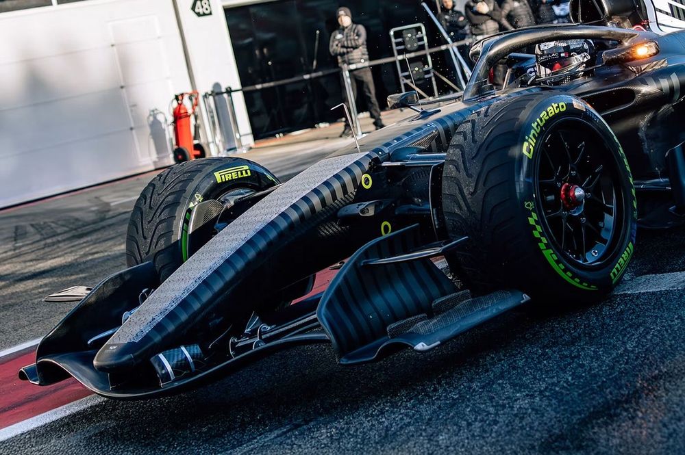 Cadillac F1 Barcelona test