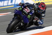 Rins notó una mejoría en la Yamaha V4 y apela a la unidad para mejorarla