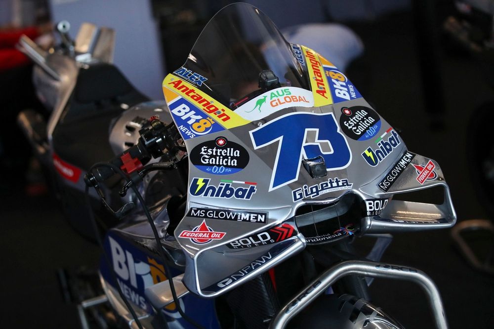 Gresini Racing  motor detail