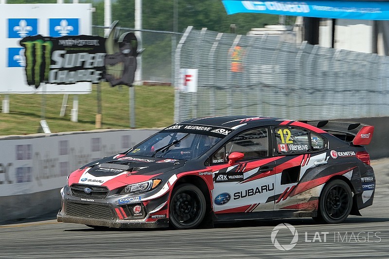 Jacques Villeneuve stumbles in ARX rallycross semi-final at GP3R