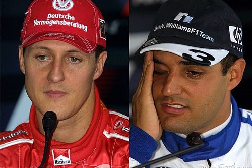 Cuando Montoya provocó a Schumacher frente a la prensa