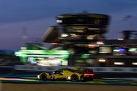 AF Corse w czoł&oacute;wce po zachodzie słońca