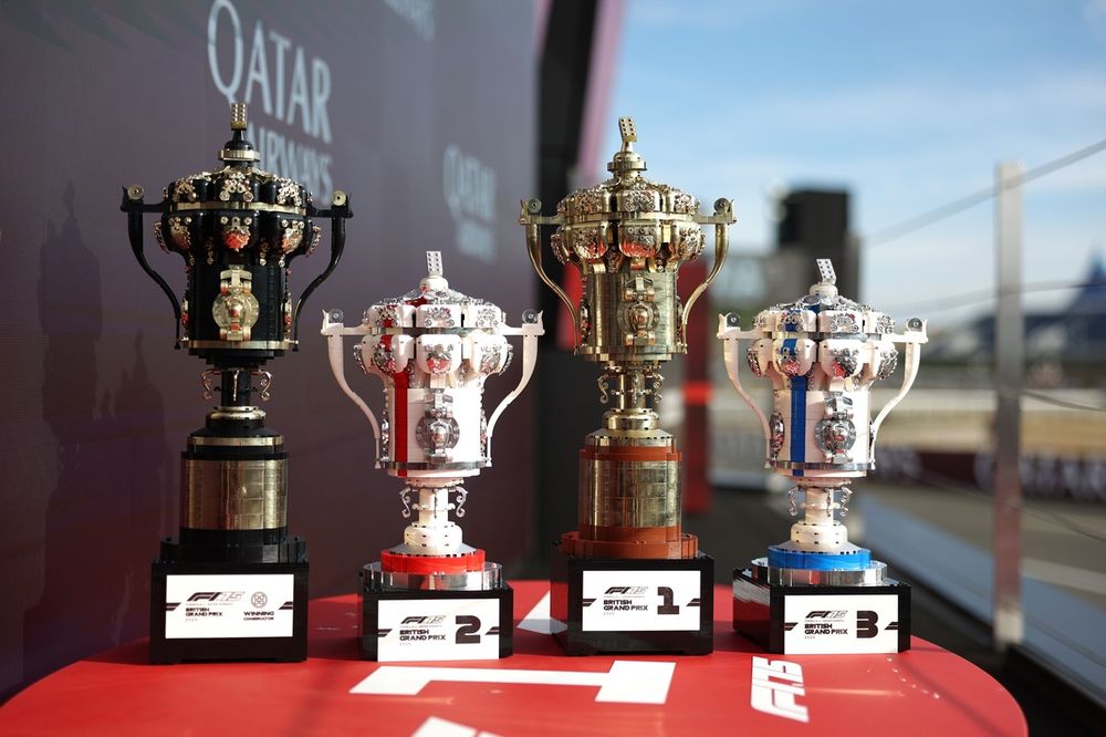 Lego Race Winners Trophies