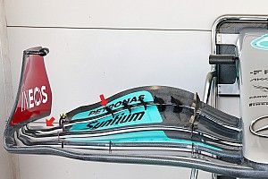 F1 T&eacute;cnica: el nuevo aler&oacute;n delantero de Mercedes pensando en 2023