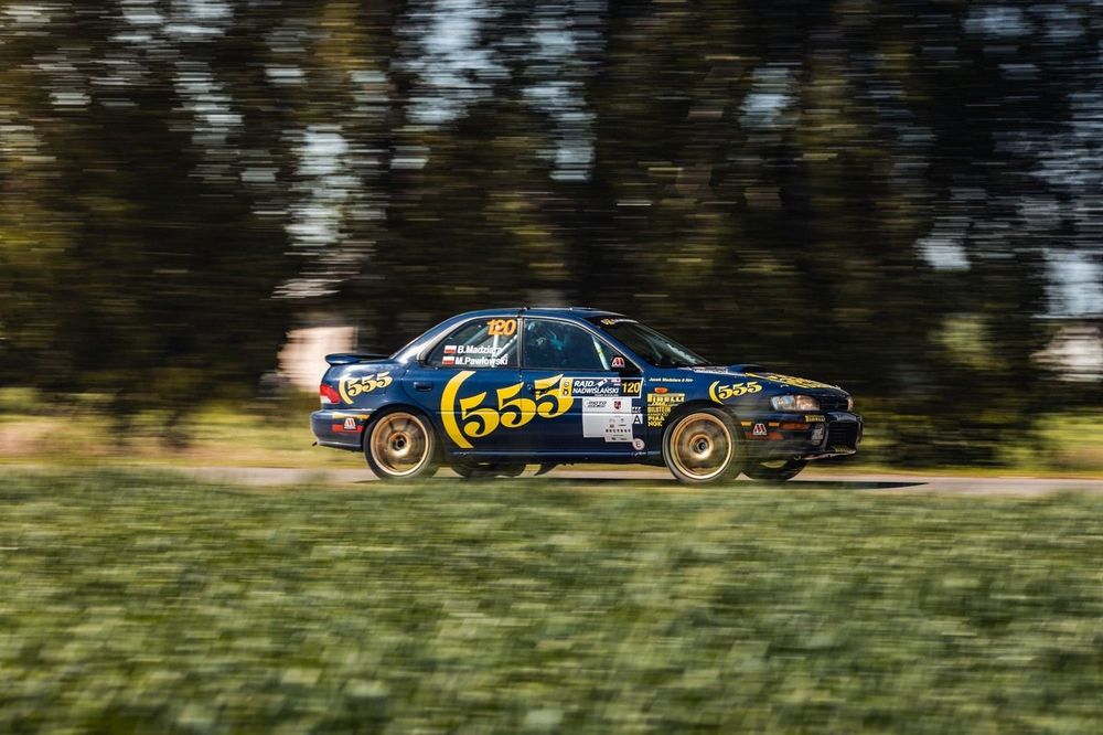 Bartłomiej Madziara, Mateusz Pawłowski, Subaru Impreza 555