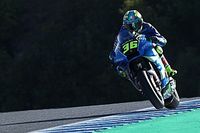 Mir y Rins, la pareja de Suzuki, lidera el arranque de Jerez