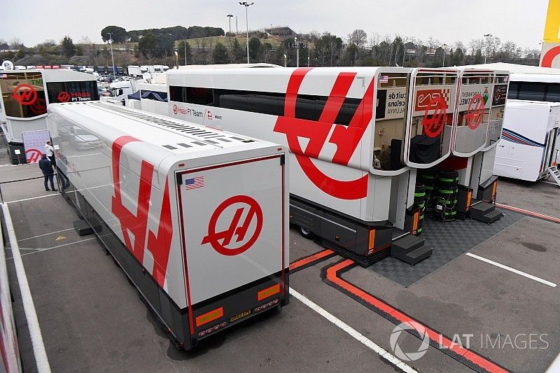 Haas F1 Team camiones