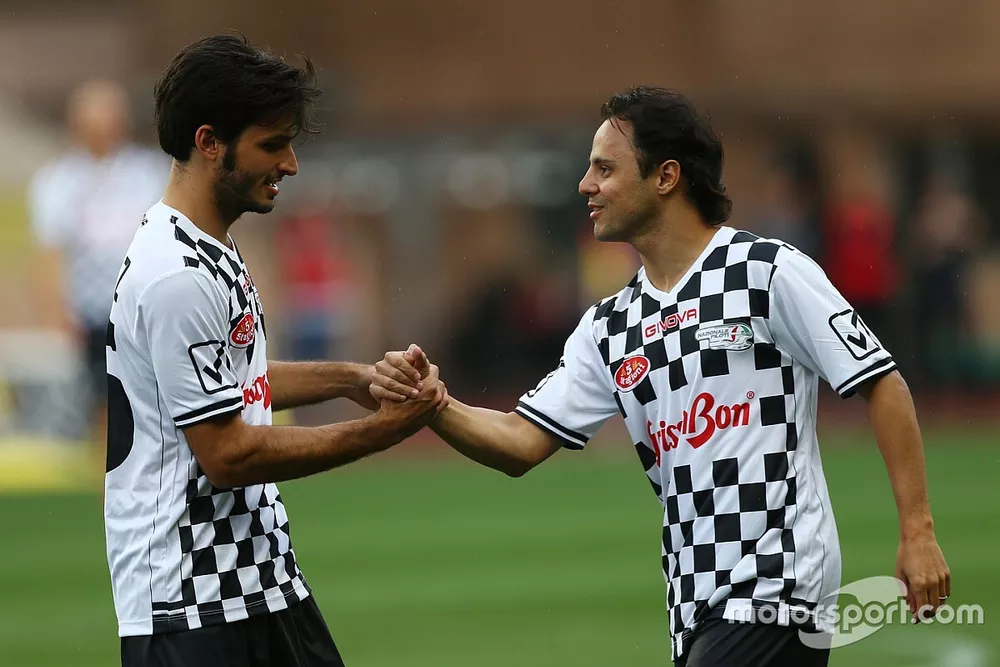 Carlos Sainz Jr. Scuderia Toro Rosso y Felipe Massa Williams