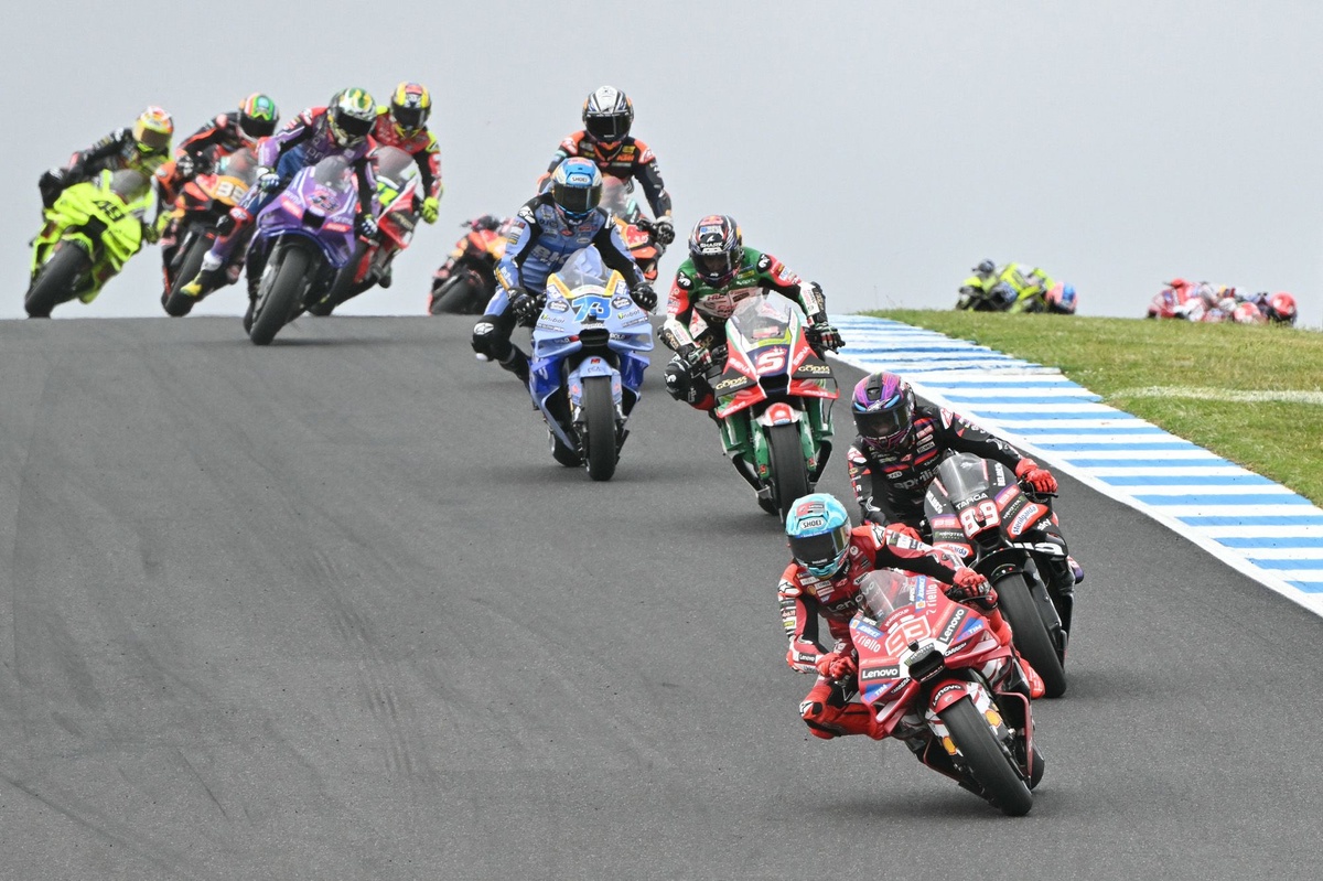 MotoGP Australian GP: Marquez wins sprint to seize points lead, Martin crashes