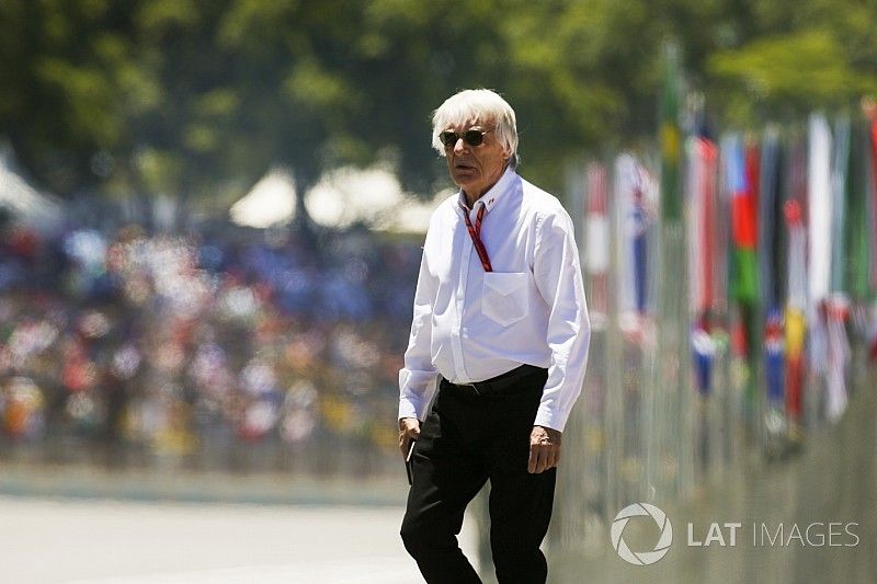 Bernie Ecclestone, presidente em&eacute;rito de la F&oacute;rmula 1