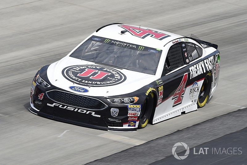 Kevin Harvick takes Stage 1 at Dover as several run out of fuel