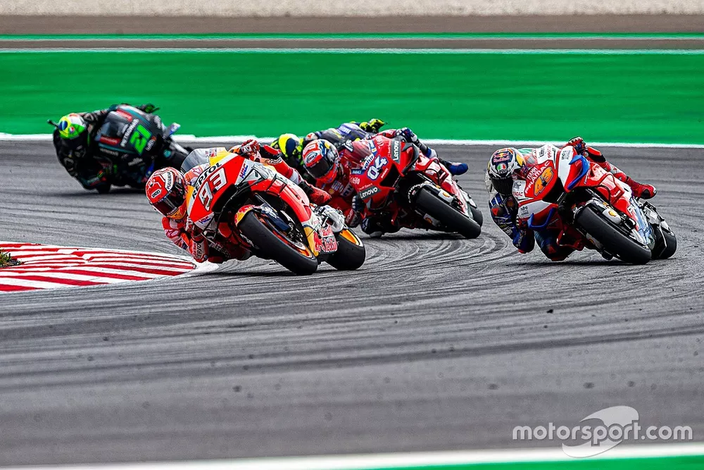 Marc Marquez, Repsol Honda Team, Jack Miller, Pramac Racing, Andrea Dovizioso, Ducati Team