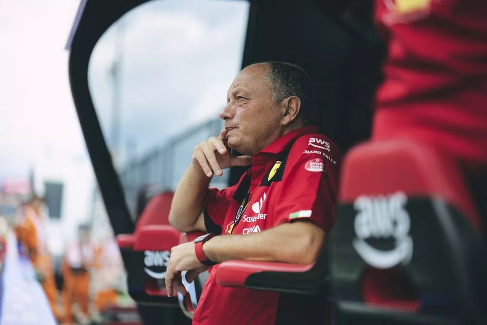 Frederic Vasseur, Scuderia Ferrari Team Principal and General Manager