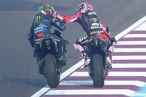 Aleix Espargaró, sancionado en Qatar por su golpe a Morbidelli