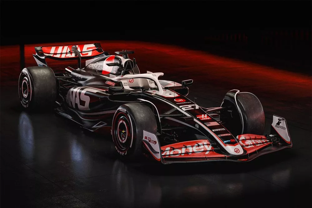 Decoración del Haas VF-24 para la F1 2024