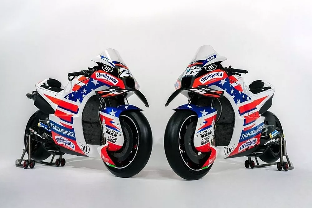 トラックハウス・レーシング、MotoGP参戦スタートの2024年カラーを発表 