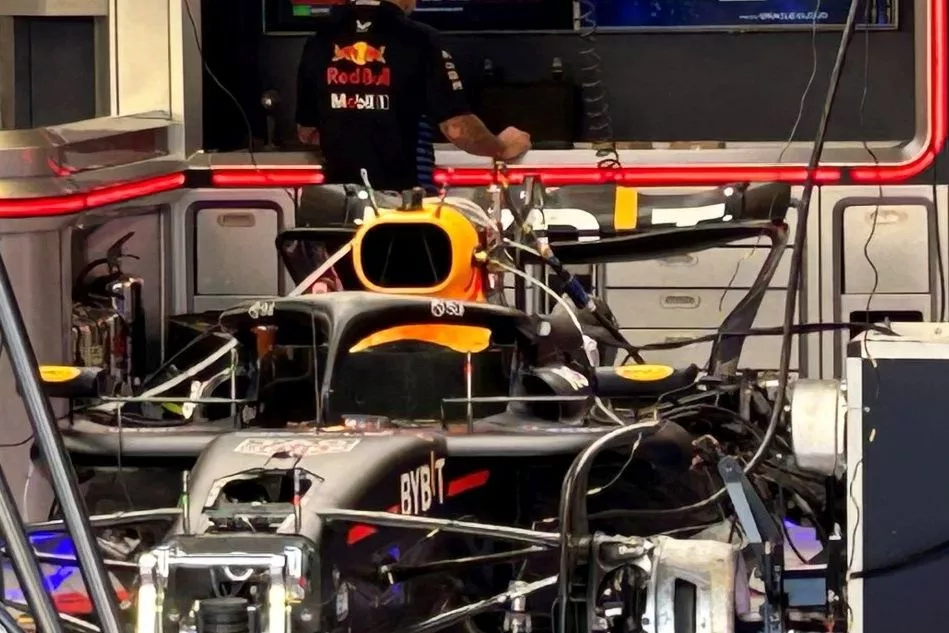 Detalle técnico Red Bull Racing RB20