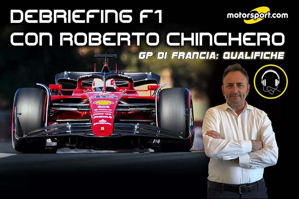 Cover Debriefing F1 con Roberto Chinchero, GP di Francia: Qualifiche