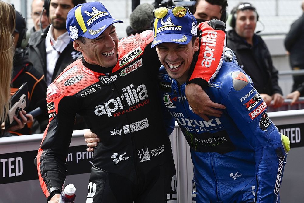 Aleix Espargar&oacute;, Aprilia Racing Team, Joan Mir, Suzuki MotoGP Team