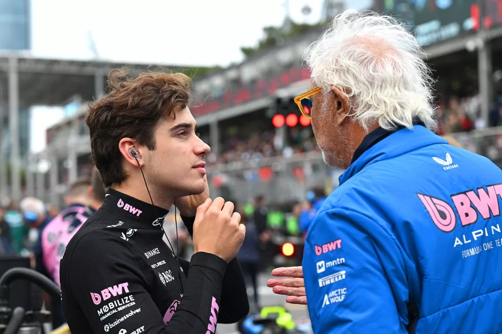 Colapinto: 'Briatore me hizo mucho más fuerte mentalmente'