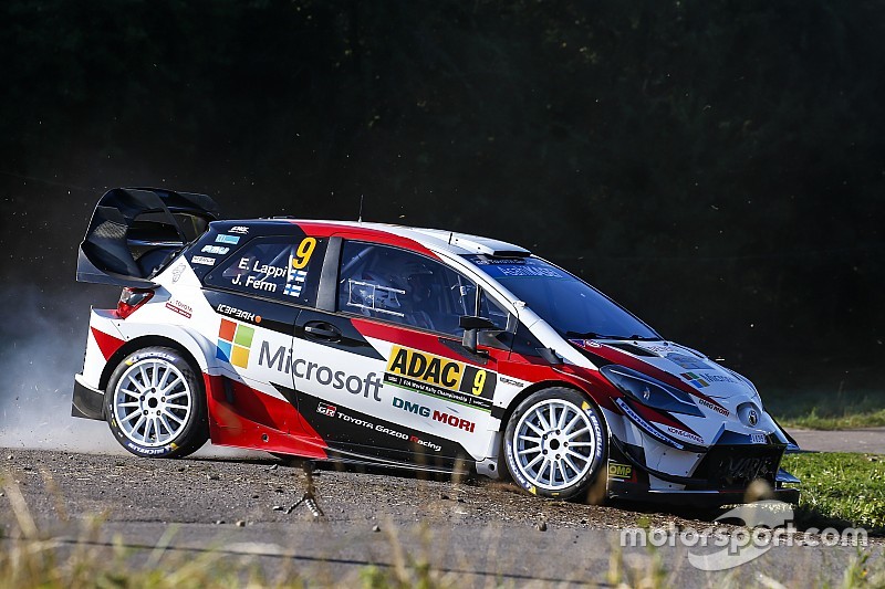 Germania, PS10: Toyota incanta ancora, questa volta con Lappi. Sordo e Latvala a un passo dal podio