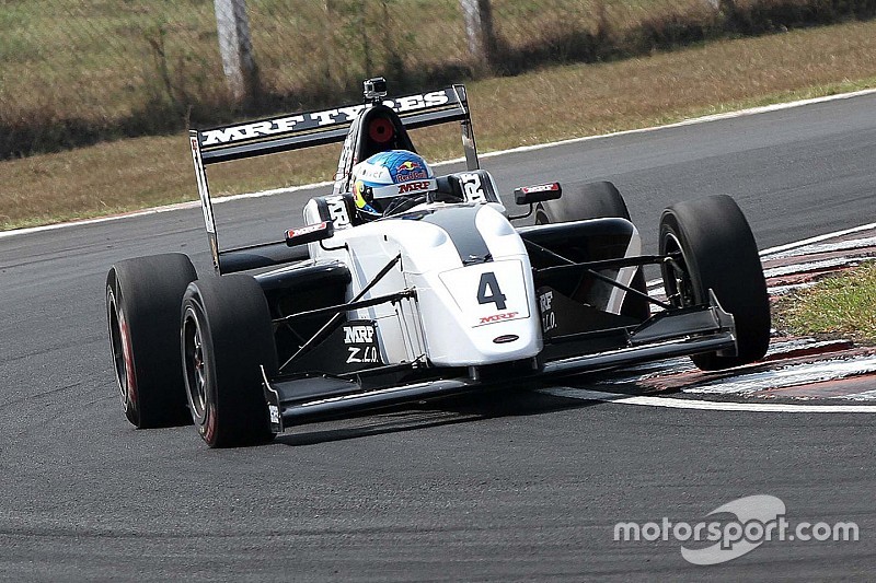 Chennai MRF Challenge: Newey takes lights-to-flag win in Race 1