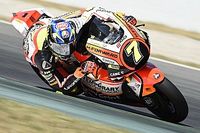 Bandera roja en la QP de Moto2 por una brutal ca&iacute;da de Baldassarri