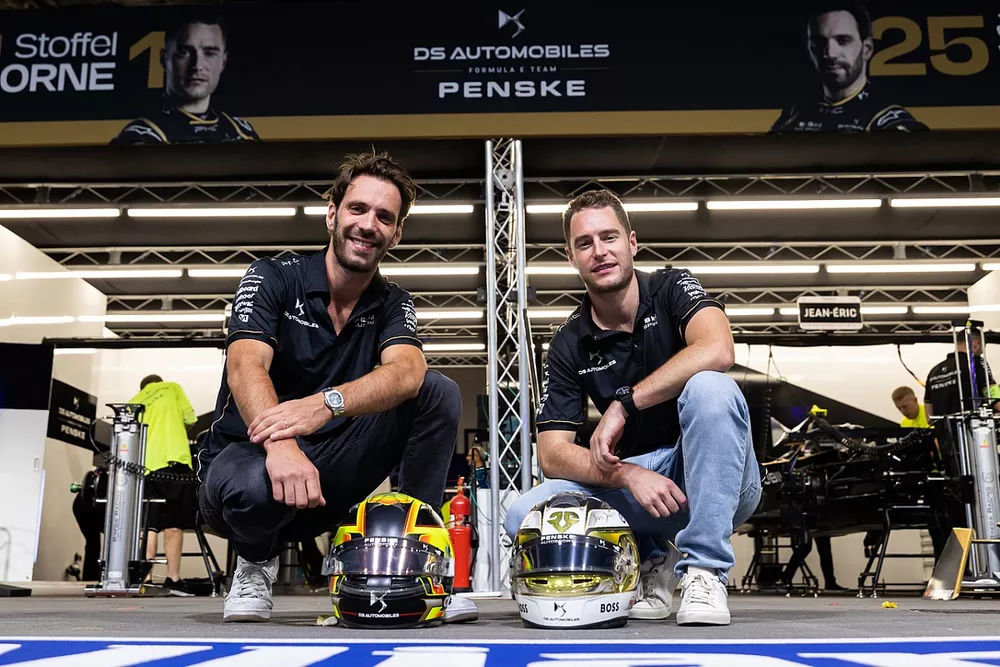 Jean-Eric Vergne, DS Penske, DS E-Tense FE23, Stoffel Vandoorne, DS Penske, DS E-Tense FE23