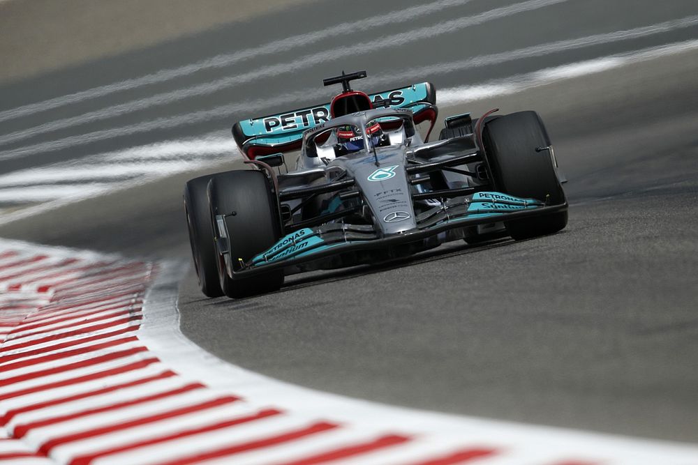 George Russell, Mercedes W13

