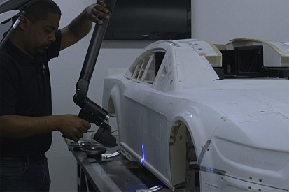 Video: Watch the NASCAR Cup Ford Mustang come to life