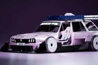 Este Peugeot familiar cl&aacute;sico se convierte en una bestia de carreras