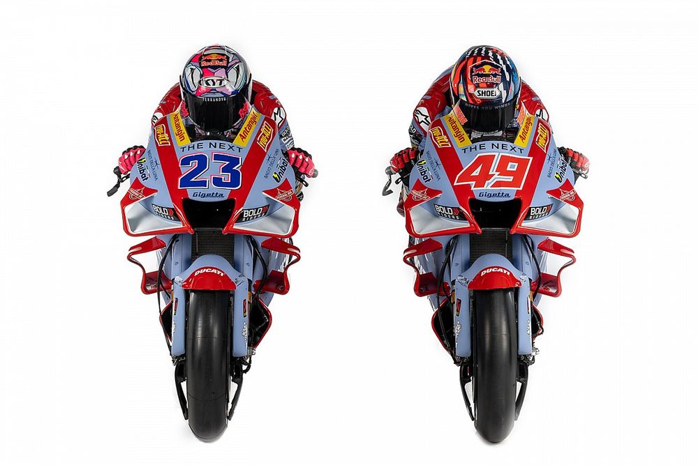 Las motos de Enea Bastianini y Fabio Di Giannantonio, Gresini Racing
